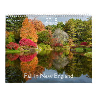 Fall in New England Calendar