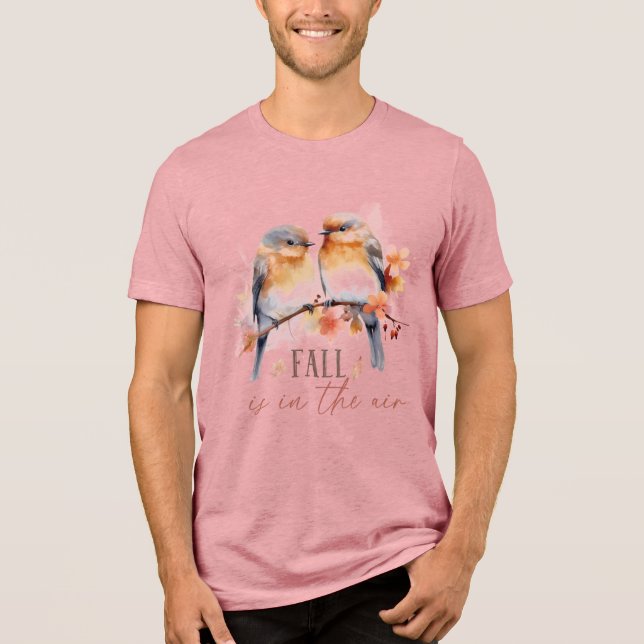 Fall In the Air  Tri-Blend Shirt (Front)