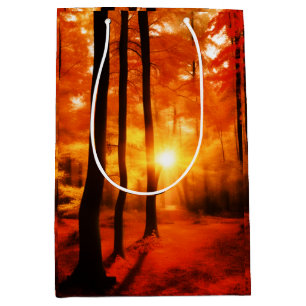 Fall in the Backwoods Medium Gift Bag