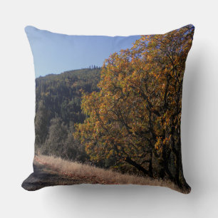 Fall in the mountains.... throw pillow