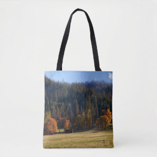 Fall in the mountains... tote bag