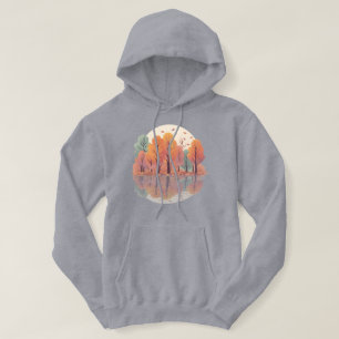 Fall inspired Hoody   Reflections of Autumn