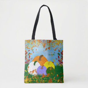 Fall into Autumn Tote Bag