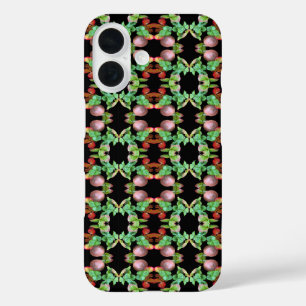 Fall Into Strawberry Season Backyard Garden Photo iPhone 16 Case