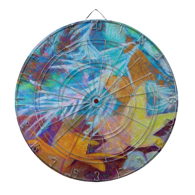 Fall Into Winter Dartboard (Front)