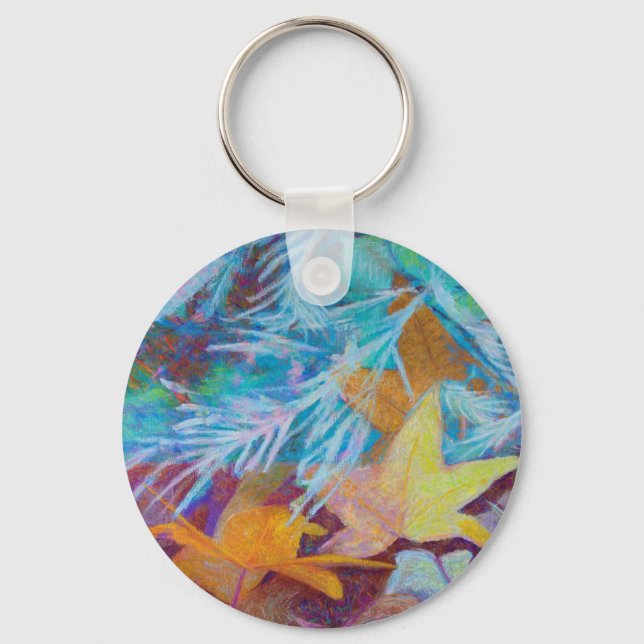 Fall Into Winter Keychain (Front)