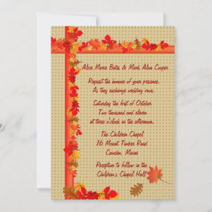 Fall Invitation