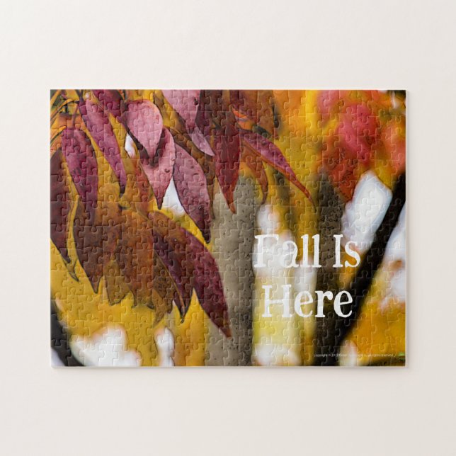Fall is here! jigsaw puzzle (Horizontal)
