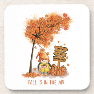 Fall is in the air, Autumn Gnome Coaster