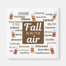 Fall Is In The Air Essential OIl Magnet
