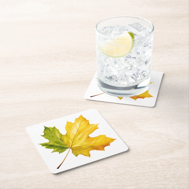 Fall is in the Air Square Coasters  (Insitu)