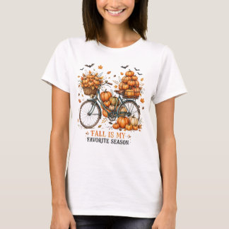 Fall Is My Favourite Season Shirt Bicycle