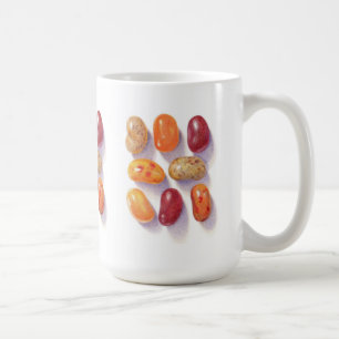 FALL JELLY BEANS Tall White Mug