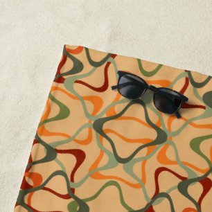 Fall Kaleidoscope Beach Towel