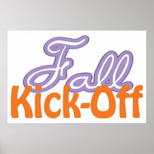 Fall Kick Off Poster