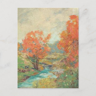 Fall Landscape - Midwest, USA Postcard