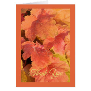 Fall Leaf Greeting Card