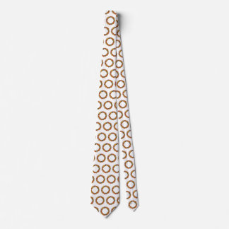 Fall Leaf Wreath Circle Tie