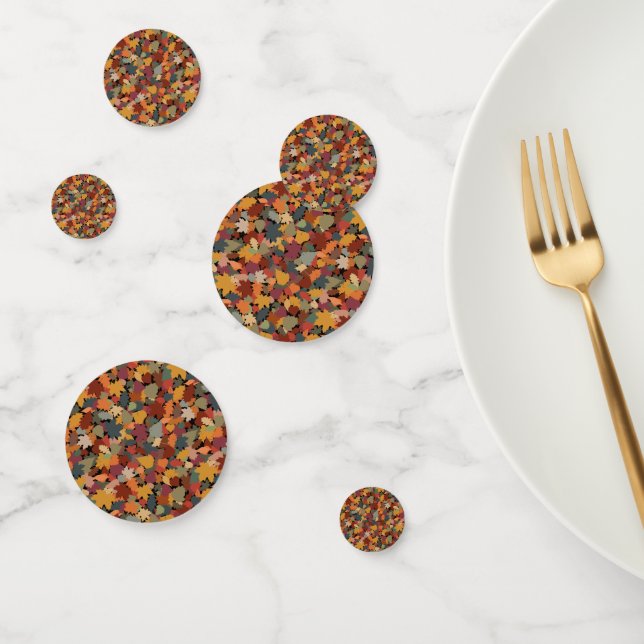 Fall & Leafs Confetti (Group)