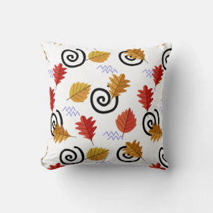 Fall Leave  Throw Pillow