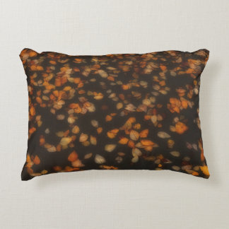 fall leaves accent pillow