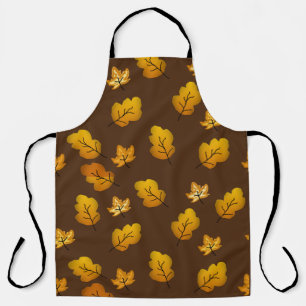 fall leaves  apron