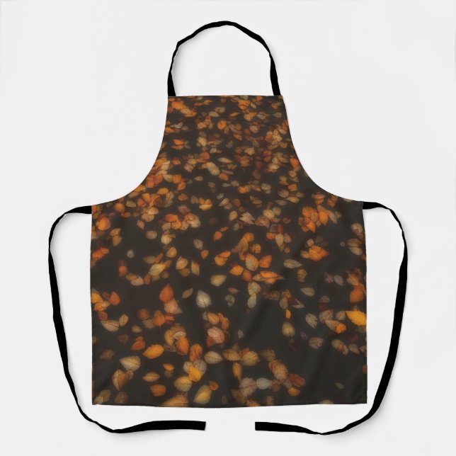 fall leaves  apron (Front)