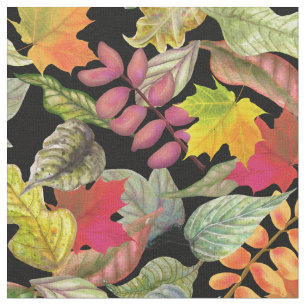 Fall Leaves   Autumn Pattern Fabric