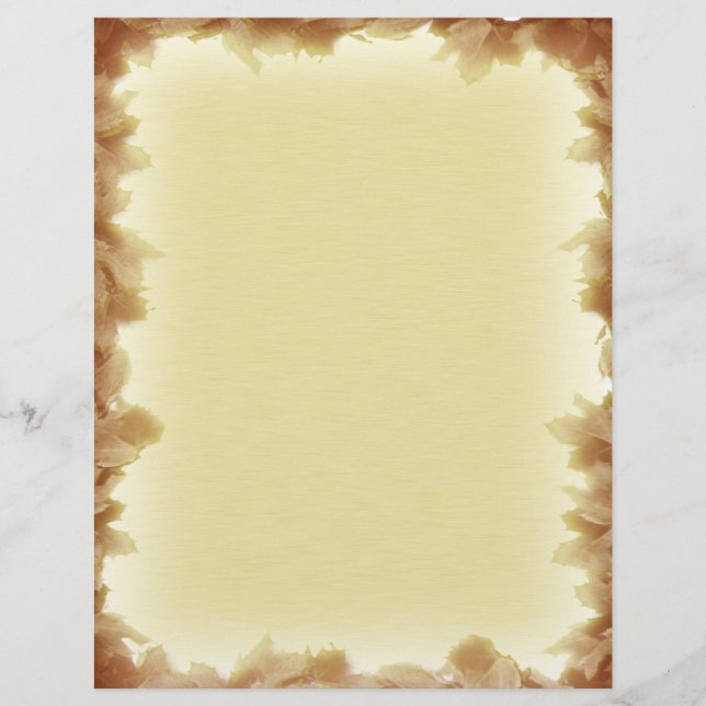 Fall Leaves Background (Front)