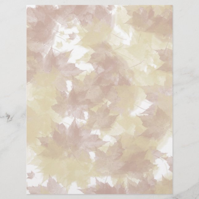 Fall Leaves Background Flyer (Front)