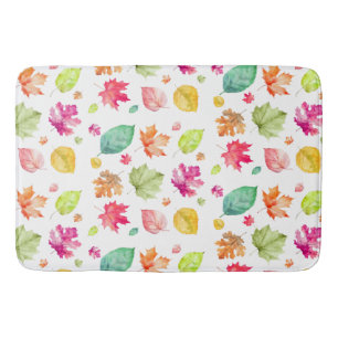 Fall Leaves Bath Mat