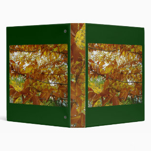 Fall Leaves Binder