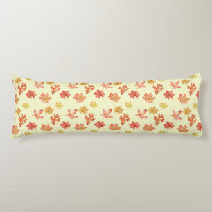 FALL LEAVES BODY PILLOW