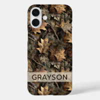 Fall Leaves Camouflage Personalized