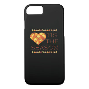 Fall Leaves Cute Autumn Graphic Thanksgiving Pumpk Case-Mate iPhone Case
