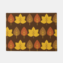 Fall Leaves Decorative Doormat