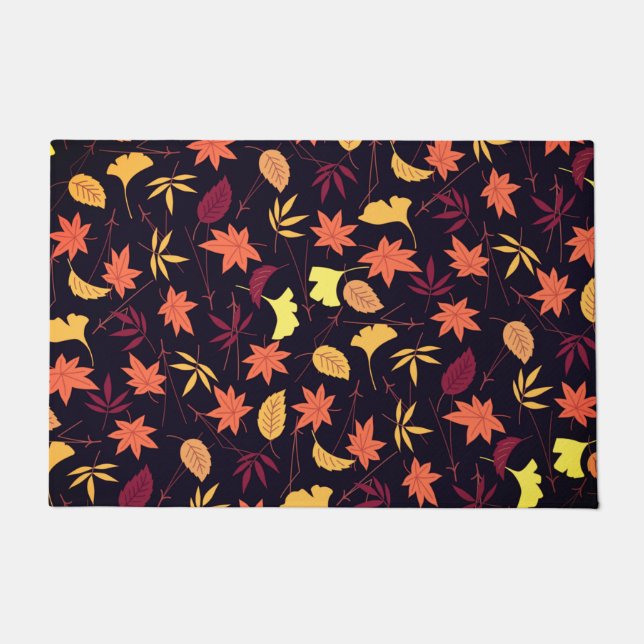 Fall Leaves Doormat (Front)