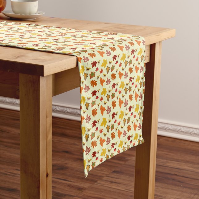 FALL LEAVES LONG TABLE RUNNER (In Situ)