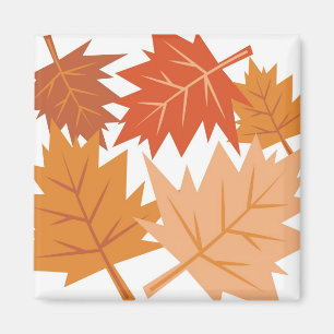 Fall Leaves Magnet