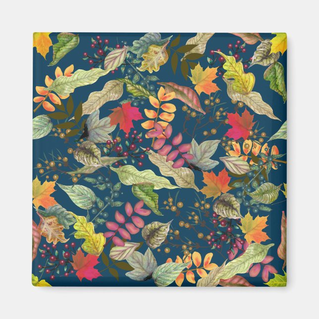 Fall Leaves Magnet (Front)