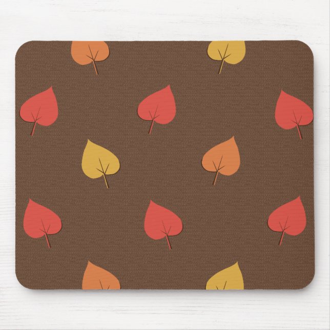 Fall Leaves Mousepad (Front)