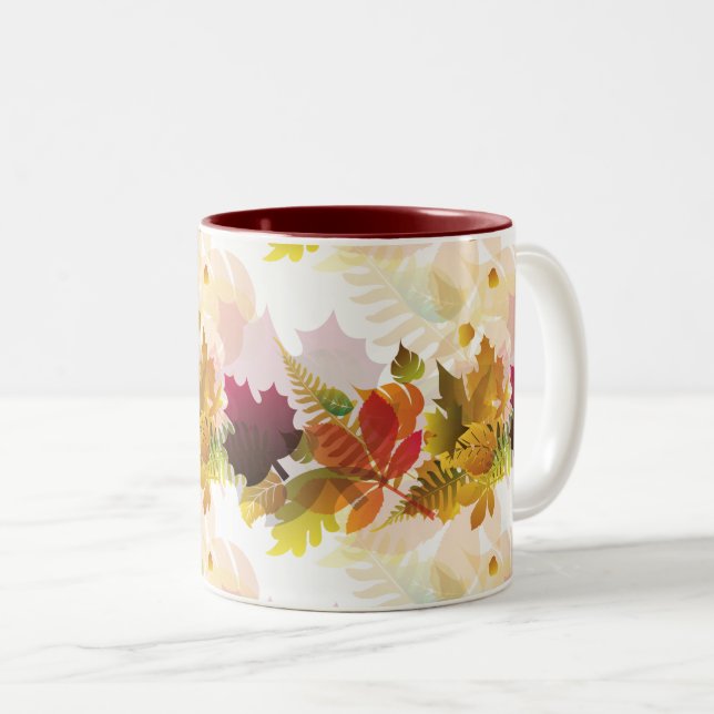Fall Leaves Mug (Front Right)