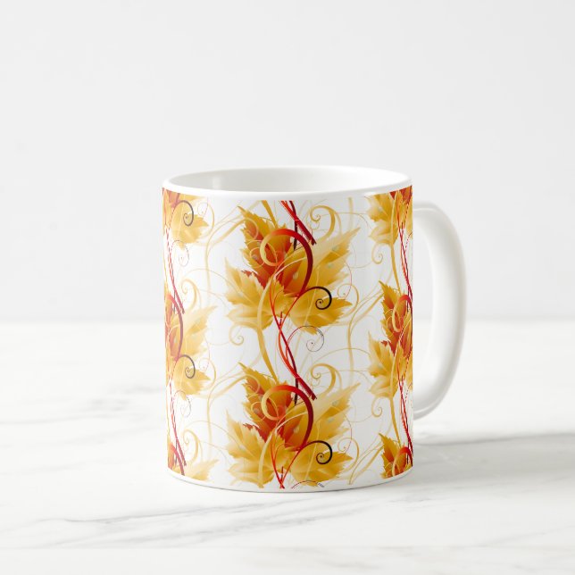 Fall Leaves Mug (Front Right)