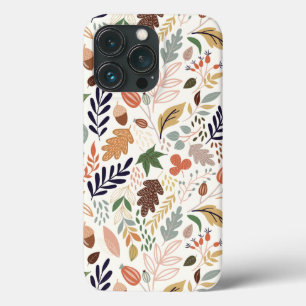 Fall Leaves Pattern iPhone 13 Pro Case