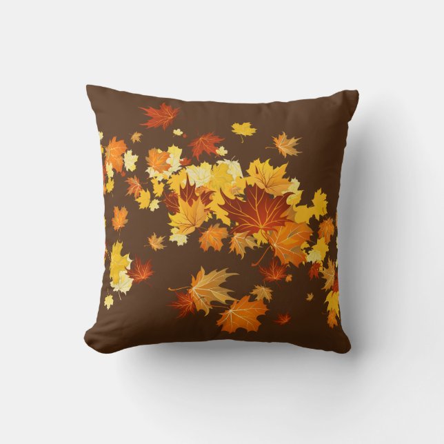 Fall Leaves Pillow (Front)