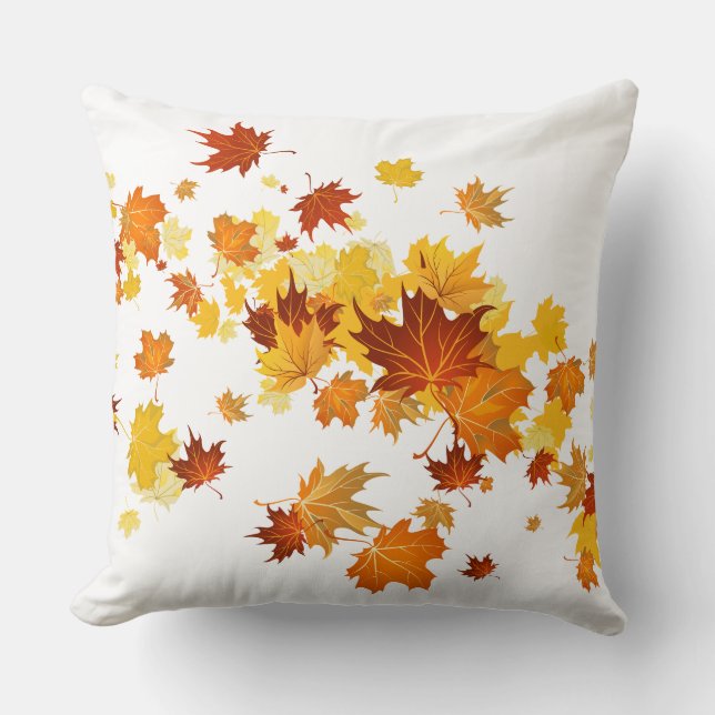 Fall Leaves Pillow (Front)