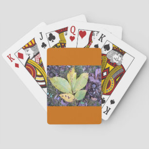 Fall Leaves Playing Cards