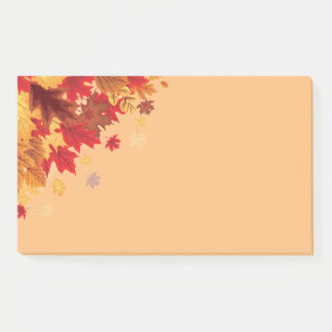 Fall Leaves Post Notes