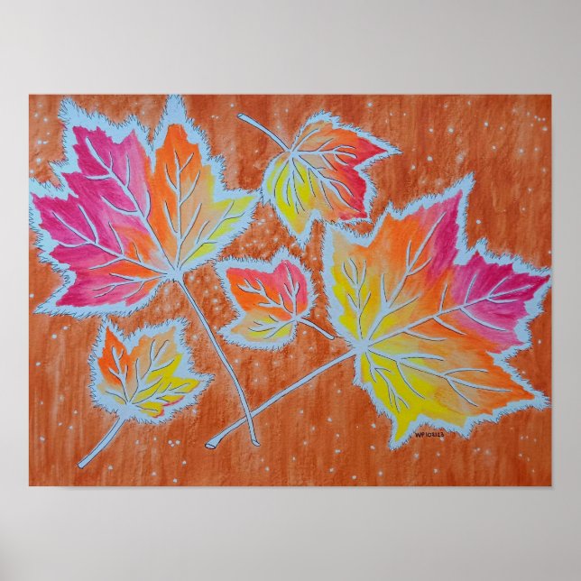 Fall Leaves poster (Front)