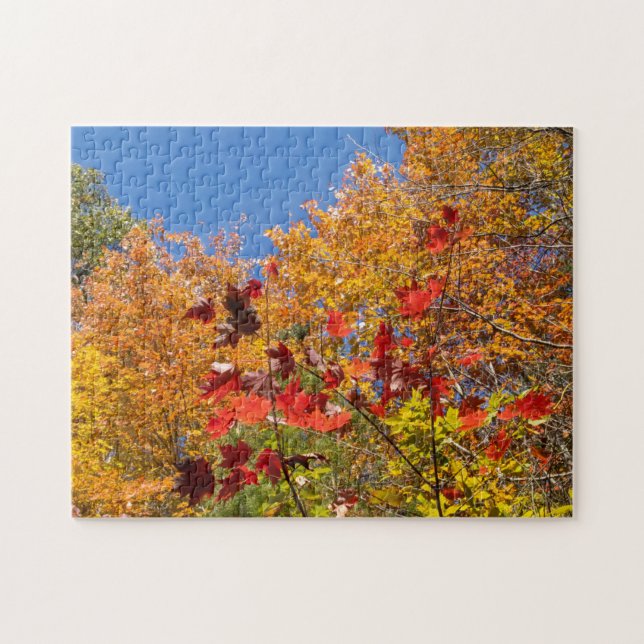 Fall Leaves Puzzle (Horizontal)